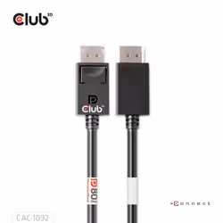 CLUB3D CAC-1092 cavo DisplayPort 1,6 m Nero - Vista aggiuntiva 7