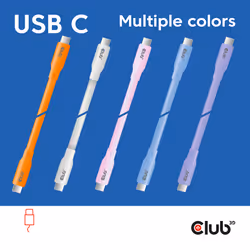 CLUB3D CAC-3004 cavo USB USB4 Gen 2x2 2 m USB C Viola - Vista aggiuntiva 2