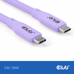 CLUB3D CAC-3004 cavo USB USB4 Gen 2x2 2 m USB C Viola - Vista aggiuntiva 6