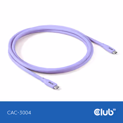 CLUB3D CAC-3004 cavo USB USB4 Gen 2x2 2 m USB C Viola - Vista aggiuntiva 8