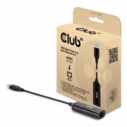 CLUB3D CAC-1421 adattatore per inversione del genere dei cavi USB Type-A RJ45 Nero - Vista aggiuntiva 2
