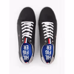Tommy Hilfiger 8719254656995 sneaker alla moda Maschio Nero - Vista aggiuntiva 3