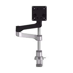 R-Go Tools RGOVLZE4SI Supporti a parete per TV 32" Scrivania Nero, Argento - Vista aggiuntiva 4