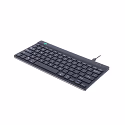 R-Go Tools RGOCOUSWDBL tastiera USB QWERTY Inglese US Nero