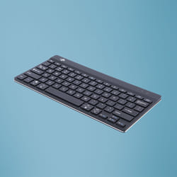 R-Go Tools RGOCOUSWLBL tastiera Universale Bluetooth QWERTY Inglese US Nero