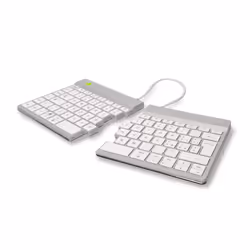 R-Go Tools R-Go Split Break v2 tastiera Universale USB + RF Wireless + Bluetooth QWERTY Italiano Bianco - Vista aggiuntiva 5
