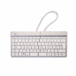 R-Go Tools R-Go Split Break v2 tastiera Universale USB + RF Wireless + Bluetooth QWERTY Italiano Bianco - Vista aggiuntiva 6