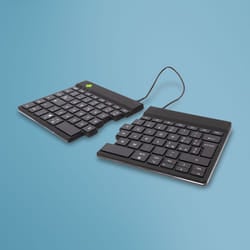 R-Go Tools R-Go Split Break v2 tastiera Universale USB + RF Wireless + Bluetooth QWERTY Italiano Nero