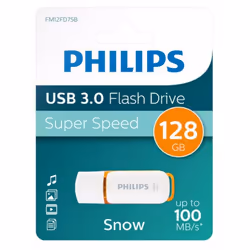 Philips FM12FD75B/00 unità flash USB 128 GB USB tipo A 3.2 Gen 1 (3.1 Gen 1) Arancione, Bianco - Vista aggiuntiva 2
