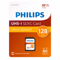 Philips FM12SD55B/00 memoria flash 128 GB SDXC UHS-I Classe 10