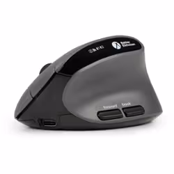 BakkerElkhuizen MidWay mouse Ufficio Mano destra RF Wireless + Bluetooth + USB Type-C Ottico 2400 DPI - Vista aggiuntiva 3