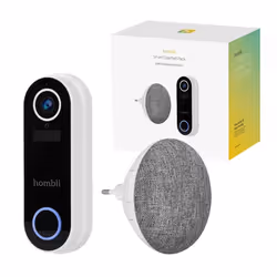 Hombli Smart Doorbell Pack Nero, Bianco - Vista aggiuntiva 2