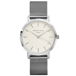 Rosefield The Mercer Orologio da polso Femmina Quarzo Argento