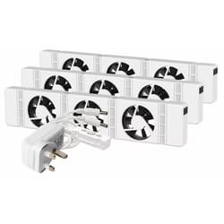 SpeedComfort Trio Set Bianco Ventilatore