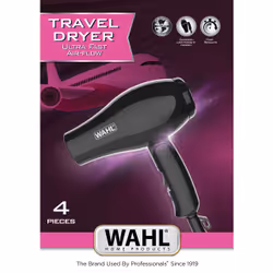 Wahl 3402-0470 asciuga capelli 1000 W Nero