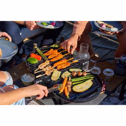 nomadiQ 18.2256.88MB barbecue per l'aperto e bistecchiera Grill Zona cottura Nero 3200 W - Vista aggiuntiva 8