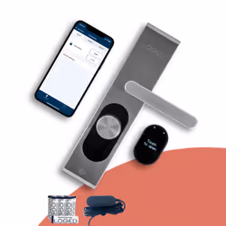 LOQED Touch, Serratura intelligente, Codice, Acciaio inox, 1 anno/i, Wireless, Scatola