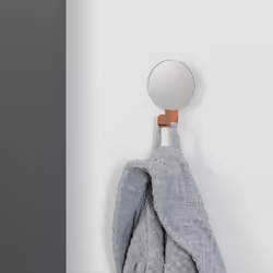 Sealskin 362471644 gancio di stoccaggio domestico Interno Gancio per asciugamano Rame, Specchio 1 pz