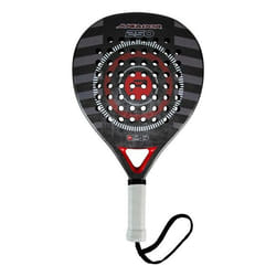 KOOR FTM Padelracket 250 Nero, Rosso Carbonio, Fibra di vetro 1 pz