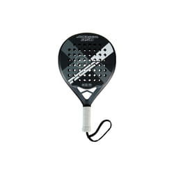 KOOR F-P2I340030 racchetta da padel Nero, Grigio Carbonio, Fibra di vetro 1 pz