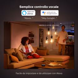 Philips Hue White AmbianceFilament Lampadina Smart E27 40 W - Vista aggiuntiva 6
