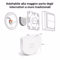Philips Hue wall switch module bipack - Vista aggiuntiva 5