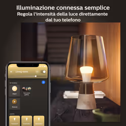 Philips Hue White 4 Lampadine Smart E27 60 W - Vista aggiuntiva 4