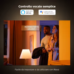 Philips Hue White 2 Lampadine Smart E14 40W - Vista aggiuntiva 6