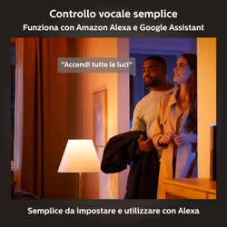 Philips Hue White and Color ambiance 4 Lampadine Smart E27 60 W - Vista aggiuntiva 8