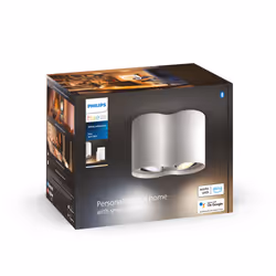 Philips Hue White ambiance Pillar Faretto Smart 2 punti luce Bianco + Dimmer Switch