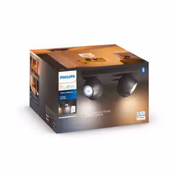 Philips Hue White ambiance Faretto quadruplo Buckram - Vista aggiuntiva 4