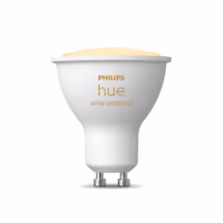 Philips Hue White ambiance Lampadina Smart GU10 35 W, Lampadina intelligente, Bluetooth/Zigbee, Bianco, LED integrato, GU10,  ...