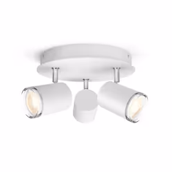 Philips Hue White ambiance Faretto a soffitto per il bagno Adore, Faretto luminoso intelligente, Bluetooth, Bianco, LED, Meta ...