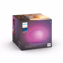 Philips Hue White and Color ambiance Flourish Lampada Smart da Tavolo Bianco in Vetro - Vista aggiuntiva 5