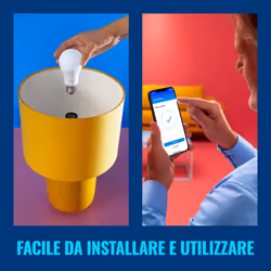 Philips Hue LED Lampadina Smart Dimmerabile Luce Bianca Calda Attacco E27 60W Goccia 2Pezzi - Vista aggiuntiva 5
