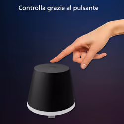 Philips Hue White and Color ambiance Go Lampada Smart da Tavolo Ricaricabile Nera Wireless - Vista aggiuntiva 8