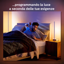 Philips Hue White and Color ambiance Gradient Signe Lampada Smart Tavolo Effetto Legno - Vista aggiuntiva 6