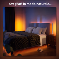 Philips Hue White and Color ambiance Gradient Signe Lampada Smart da Terra Effetto Legno - Vista aggiuntiva 4