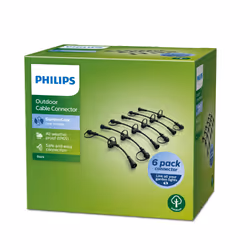 Philips Connettore cavo, confezione da 6
