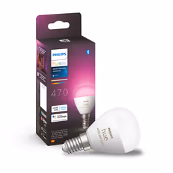 Philips Hue White and Color ambiance Sferetta - lampadina connessa E14 - Vista aggiuntiva 4