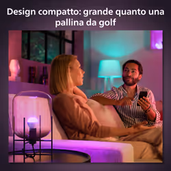 Philips Hue White and Color ambiance Sferetta - lampadina connessa E14 - Vista aggiuntiva 7