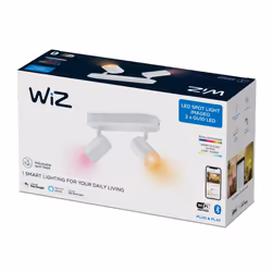 WiZ Faretto Smart Imageo Dimmerabile Luce Bianca o Colorata