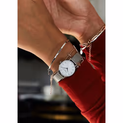 Rosefield The Small Edit Orologio da polso Femmina Quarzo Argento - Vista aggiuntiva 4