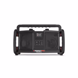 Perfectpro ROCKBULL, Portatile, DAB+, FM, 50 W, Classico, Danza, Piatto, Jazz, Rock, LCD, Nero