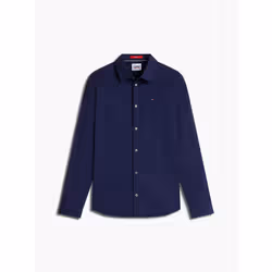 Tommy Hilfiger DM0DM04405002 Camicia Colletto semi-aperto Cotone, Elastan - Vista aggiuntiva 5