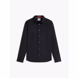 Tommy Hilfiger DM0DM04405078 Camicia Colletto semi-aperto Cotone, Elastan - Vista aggiuntiva 6