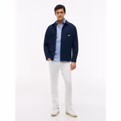 Tommy Hilfiger DM0DM04405556 Camicia Colletto semi-aperto Cotone, Elastan - Vista aggiuntiva 2