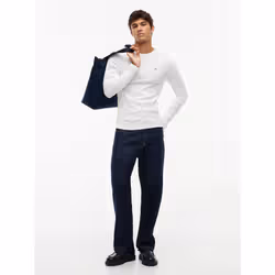 Tommy Hilfiger DM0DM04409100 Maglietta Girocollo Cotone - Vista aggiuntiva 2