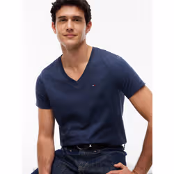 Tommy Hilfiger DM0DM04410002 Maglietta Cotone - Vista aggiuntiva 3