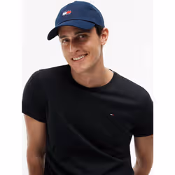 Tommy Hilfiger DM0DM04411078 Maglietta Girocollo Cotone - Vista aggiuntiva 3